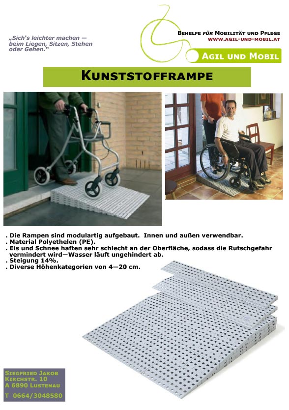 Kunststofframpe