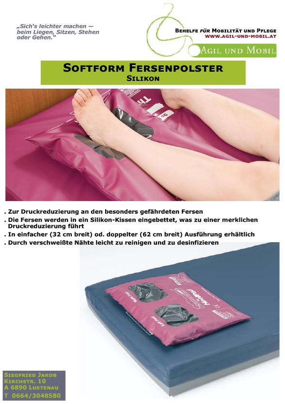 Softform Fersenpolster Silikon