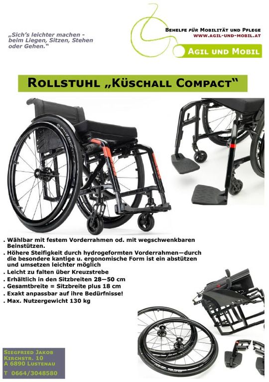 Rollstuhl „Küschall Compact“