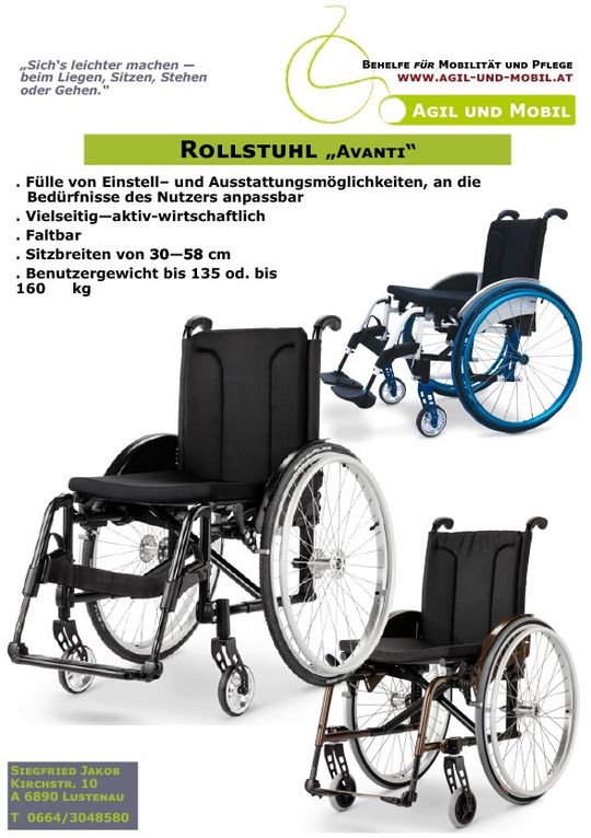 Rollstuhl „Avanti“