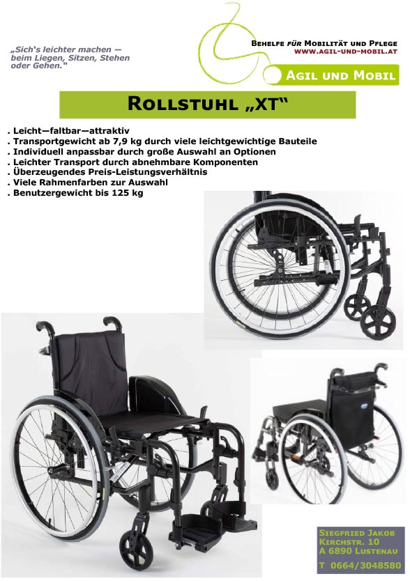 Rollstuhl „XT“